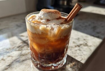 Pumpkin Spice Cold Brew Cocktail - Featured