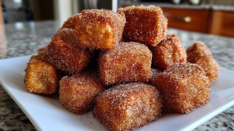 Air Fryer Churro Bites