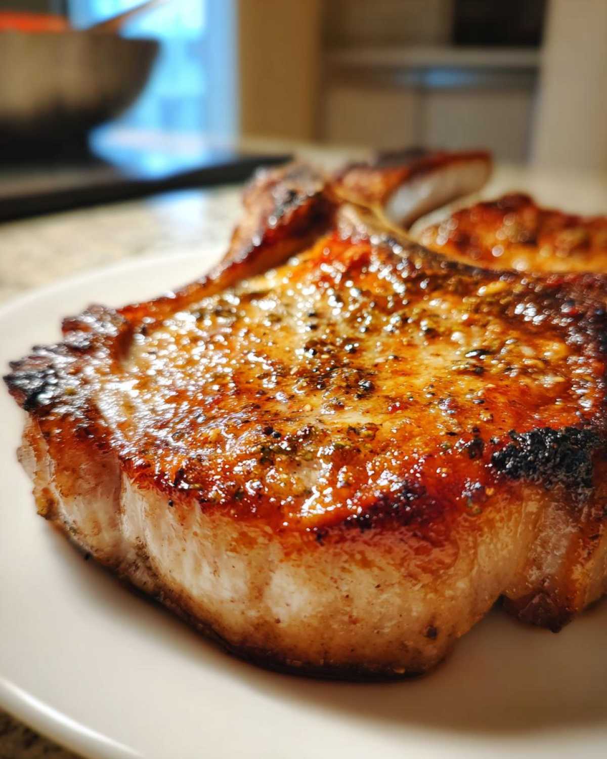 Apple Cider Brined Pork Chops - detail 4