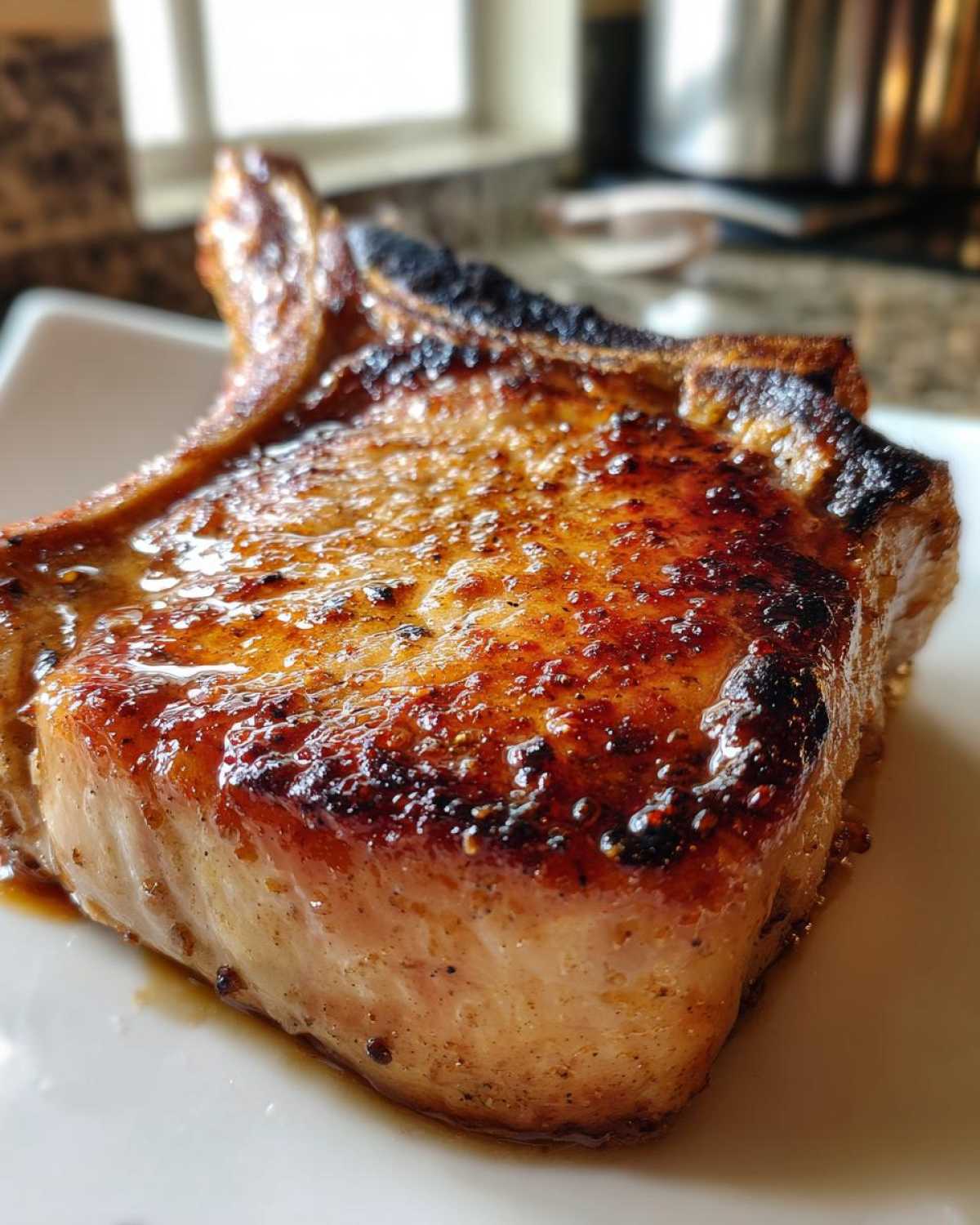 Apple Cider Brined Pork Chops - detail 1