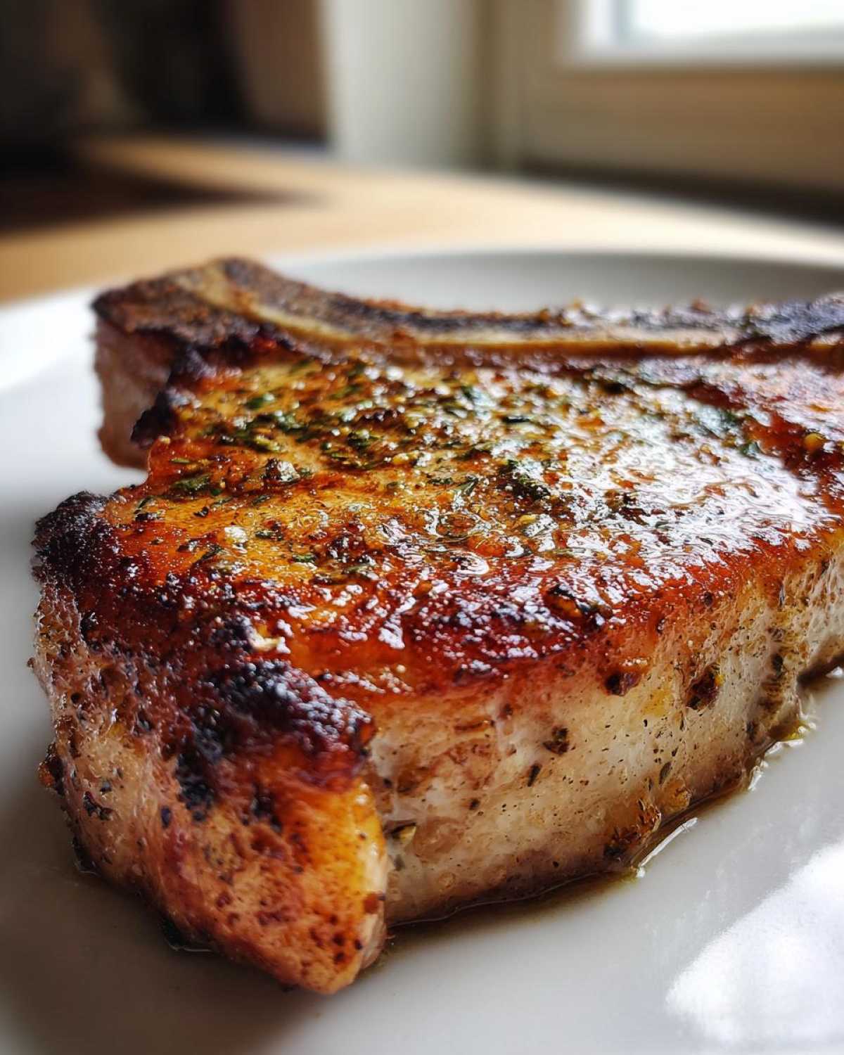 Apple Cider Brined Pork Chops - detail 2