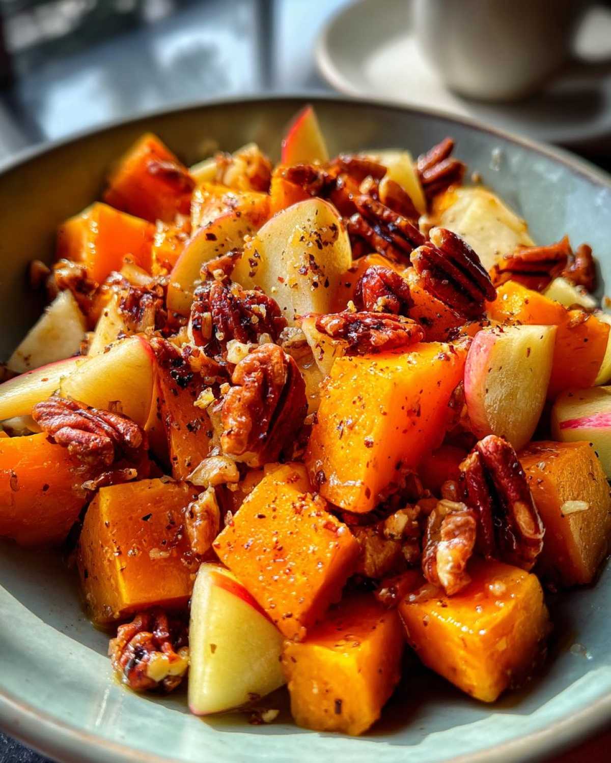 Autumn Butternut Squash & Apple Salad with Maple Dressing - detail 2