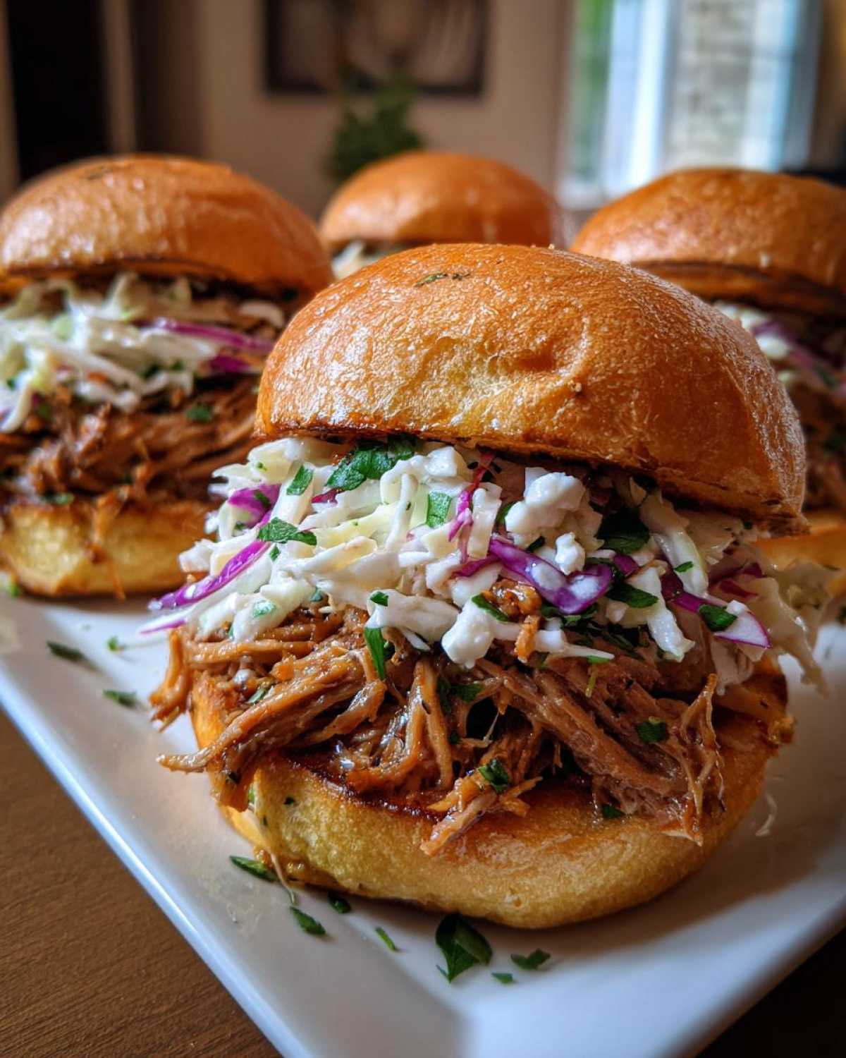 BBQ Pulled Pork Sliders with Slaw - detail 1