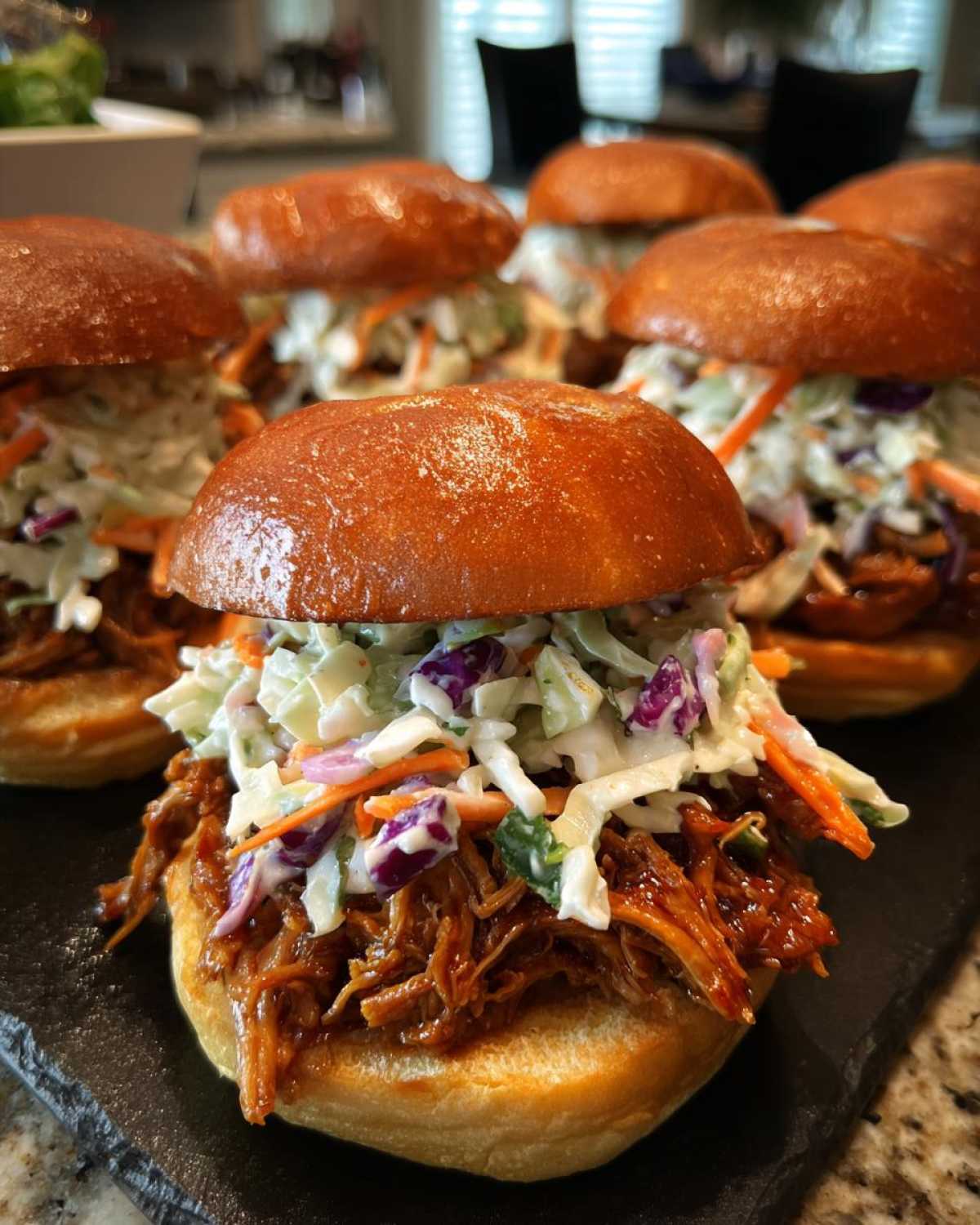 BBQ Pulled Pork Sliders with Slaw - detail 4
