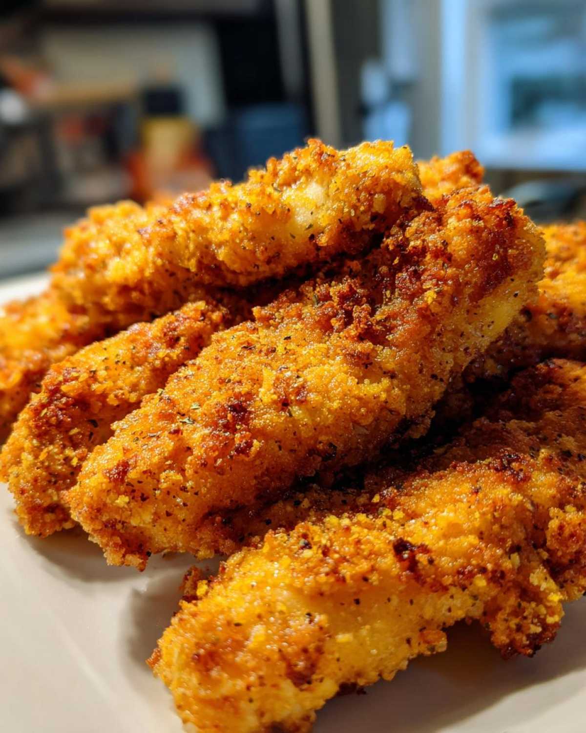 Baked Chicken Tenders with Pretzel Crust - detail 1