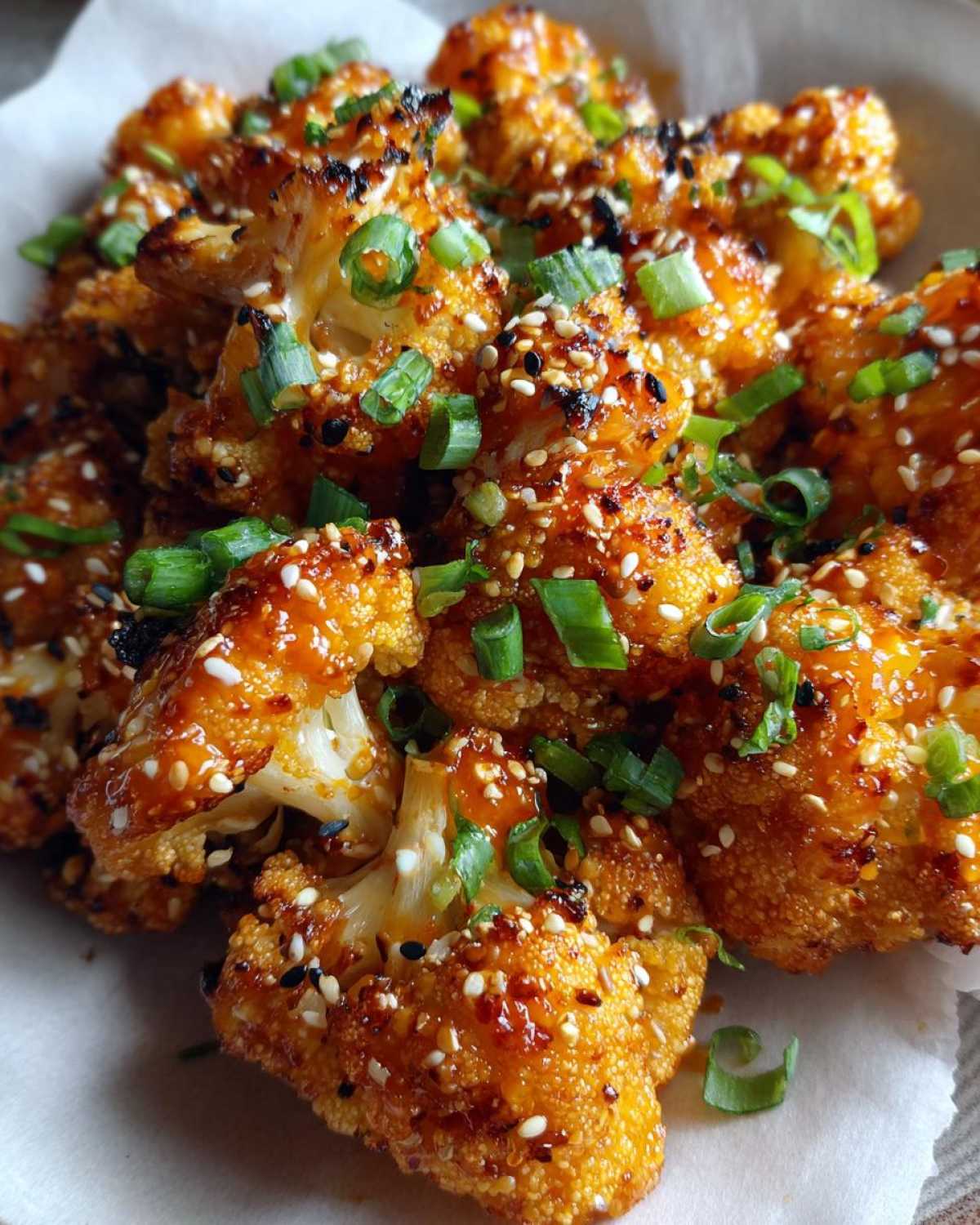 Bang Bang Cauliflower (Baked Not Fried) - detail 1