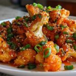 Bang Bang Cauliflower (Baked Not Fried)