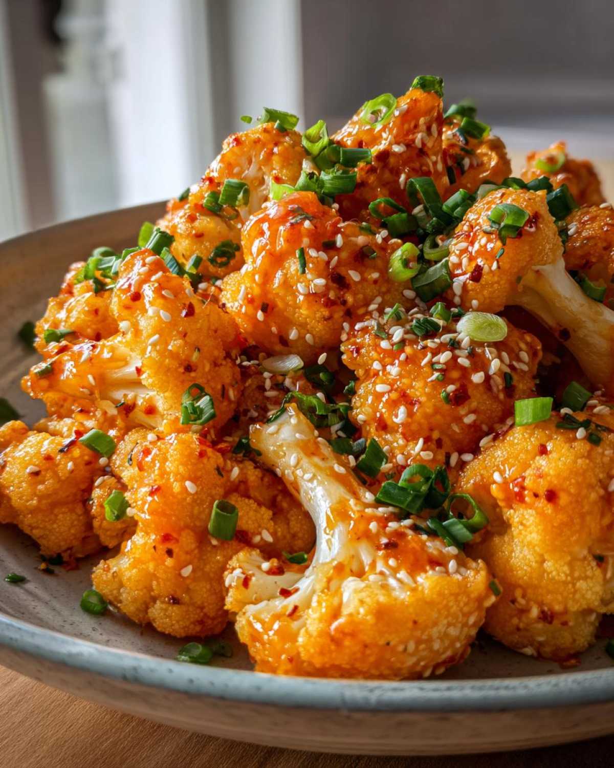 Bang Bang Cauliflower (Baked Not Fried) - detail 3