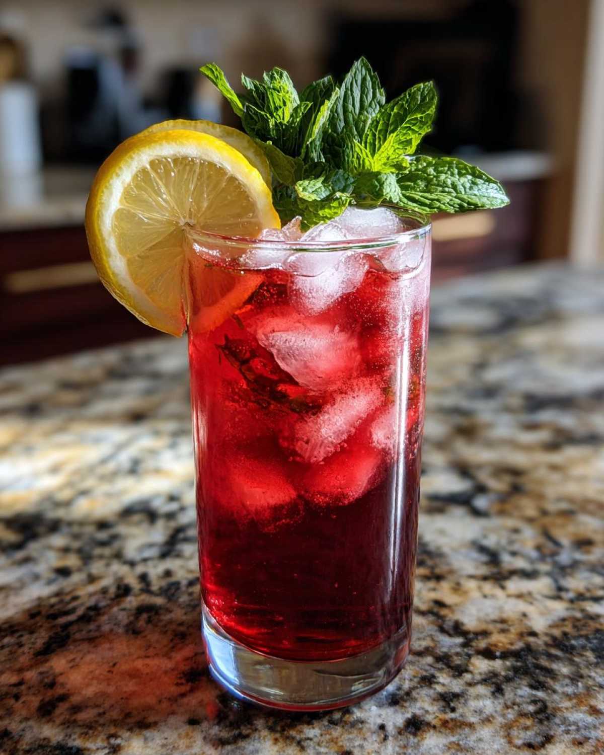 Berry Hibiscus Iced Tea Lemonade - detail 1