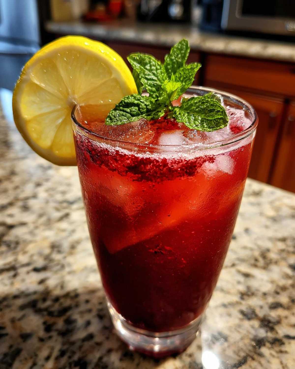 Berry Hibiscus Iced Tea Lemonade - detail 3