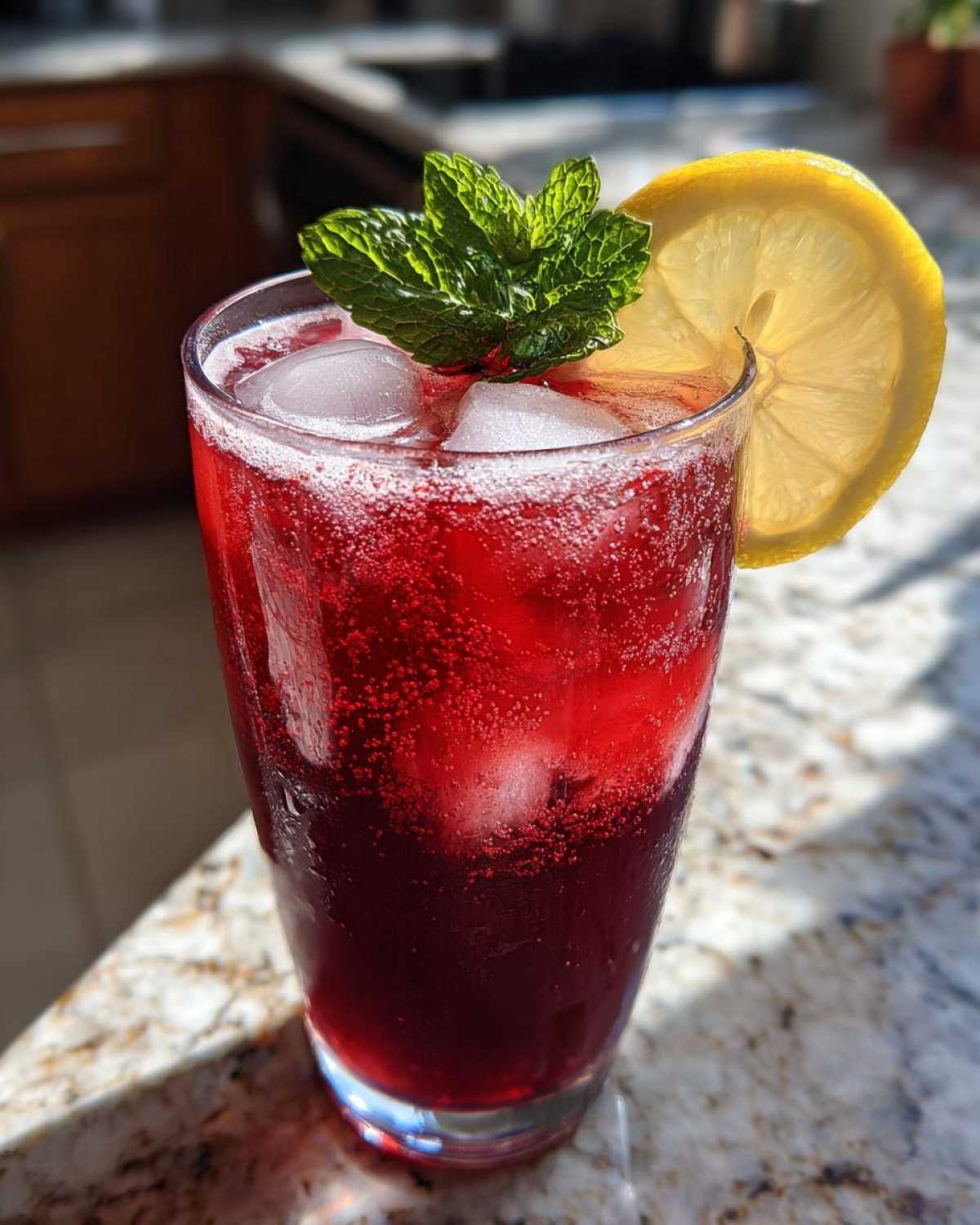 Berry Hibiscus Iced Tea Lemonade - detail 2