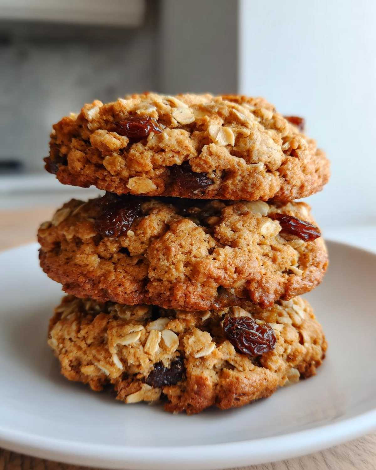 Chai-Spiced Oatmeal Raisin Cookies - detail 1