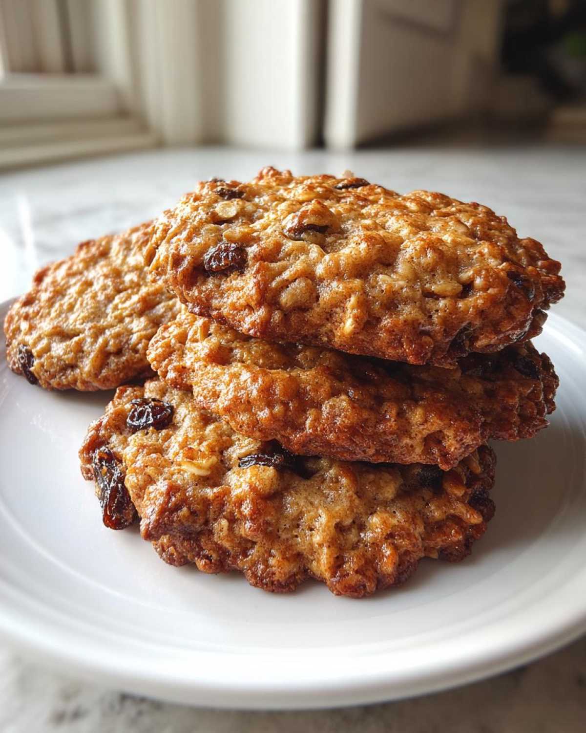 Chai-Spiced Oatmeal Raisin Cookies - detail 2