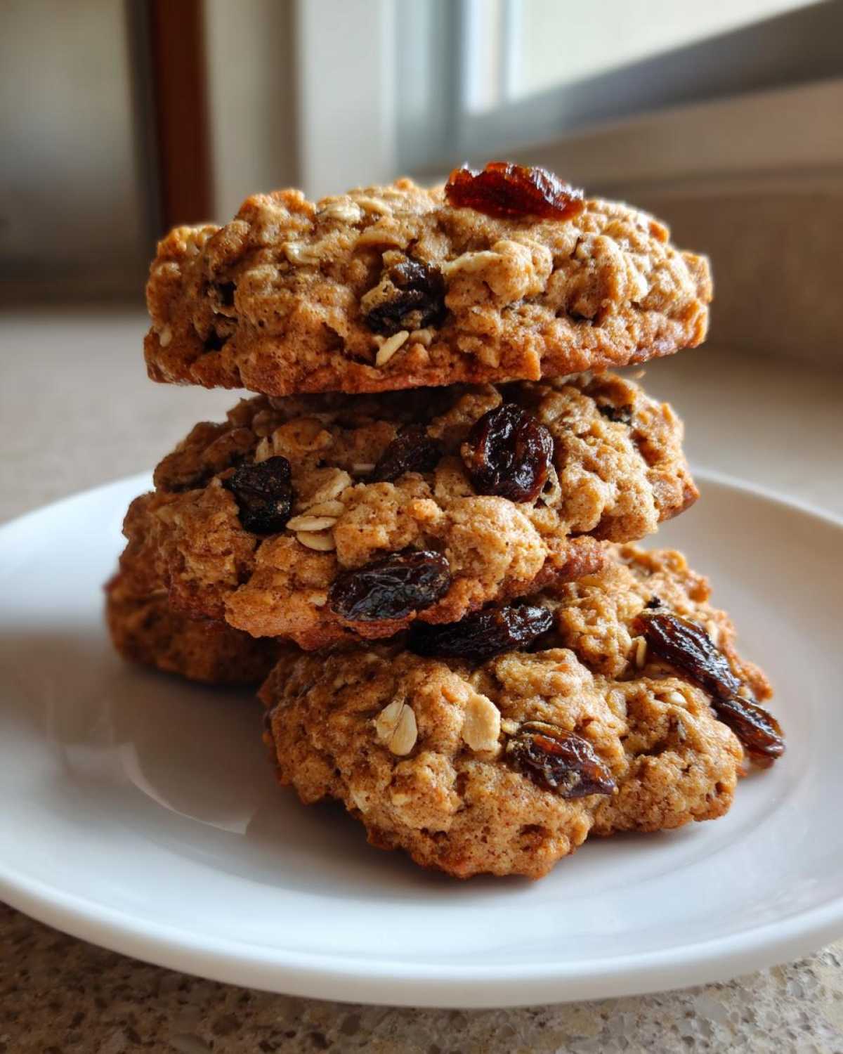 Chai-Spiced Oatmeal Raisin Cookies - detail 3