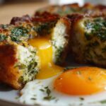 Cloud Eggs with Parmesan and Herbs
