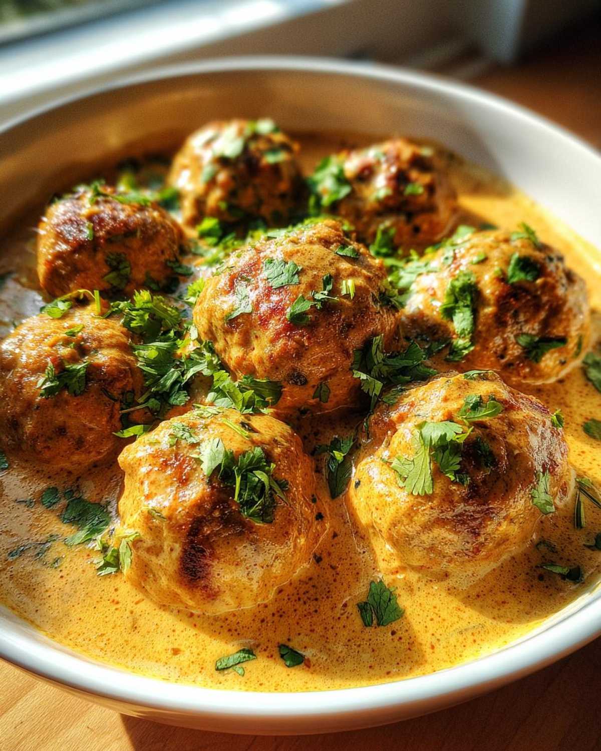 Coconut Curry Chicken Meatballs - detail 1