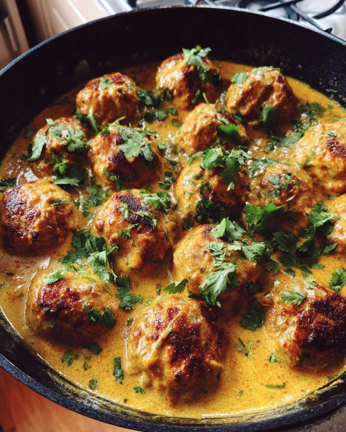 Coconut Curry Chicken Meatballs - detail 3
