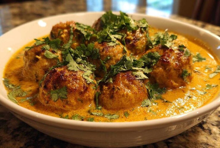 Coconut Curry Chicken Meatballs