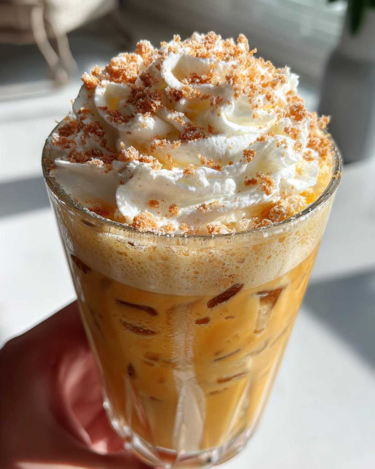 Copycat Iced Sugar Cookie Latte - detail 2