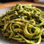 Creamy Avocado Pesto Zoodles
