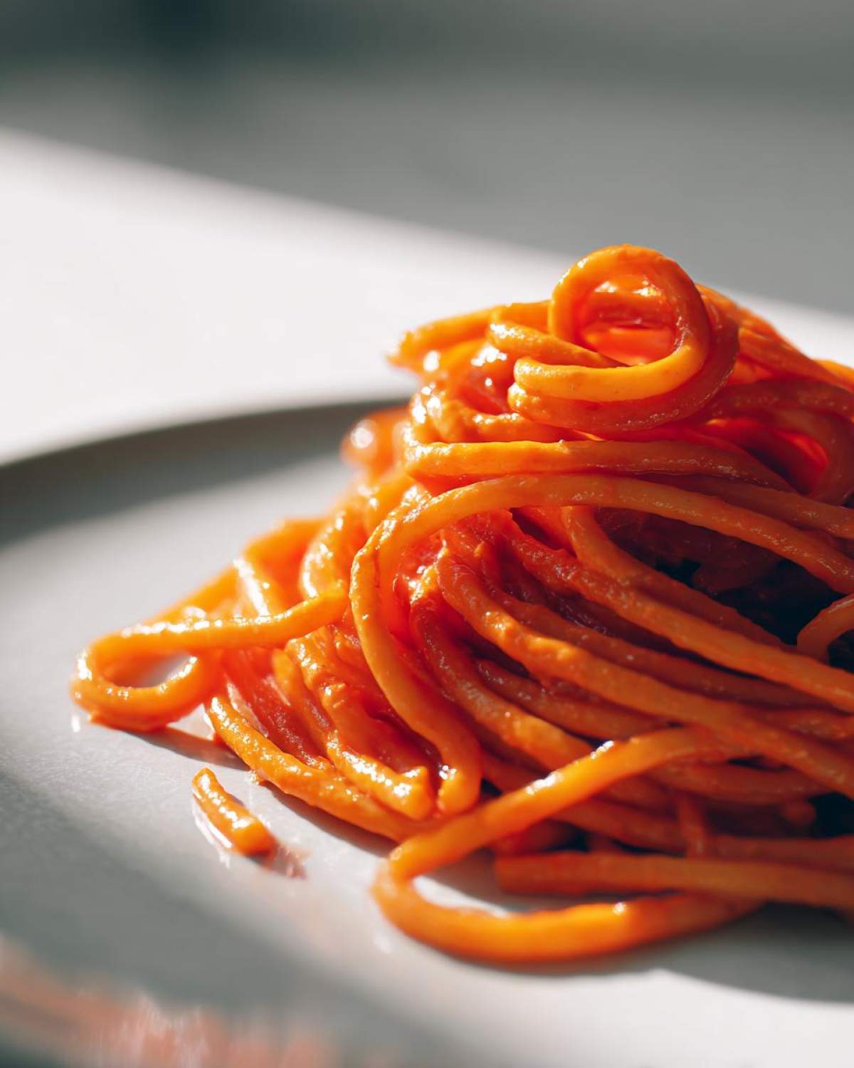 Creamy Dairy-Free Roasted Red Pepper Pasta - detail 4