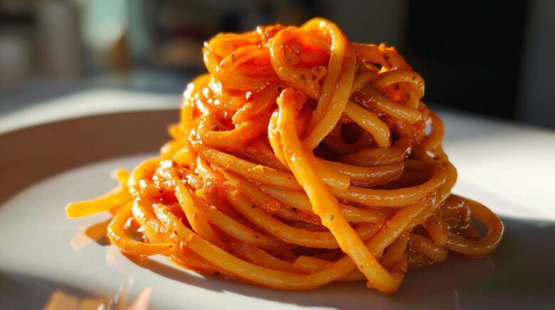Creamy Dairy-Free Roasted Red Pepper Pasta