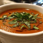 Creamy Tomato Basil Soup with a Secret Ingredient