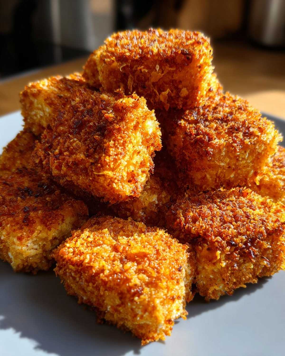 Crispy Baked Tofu Nuggets - detail 2