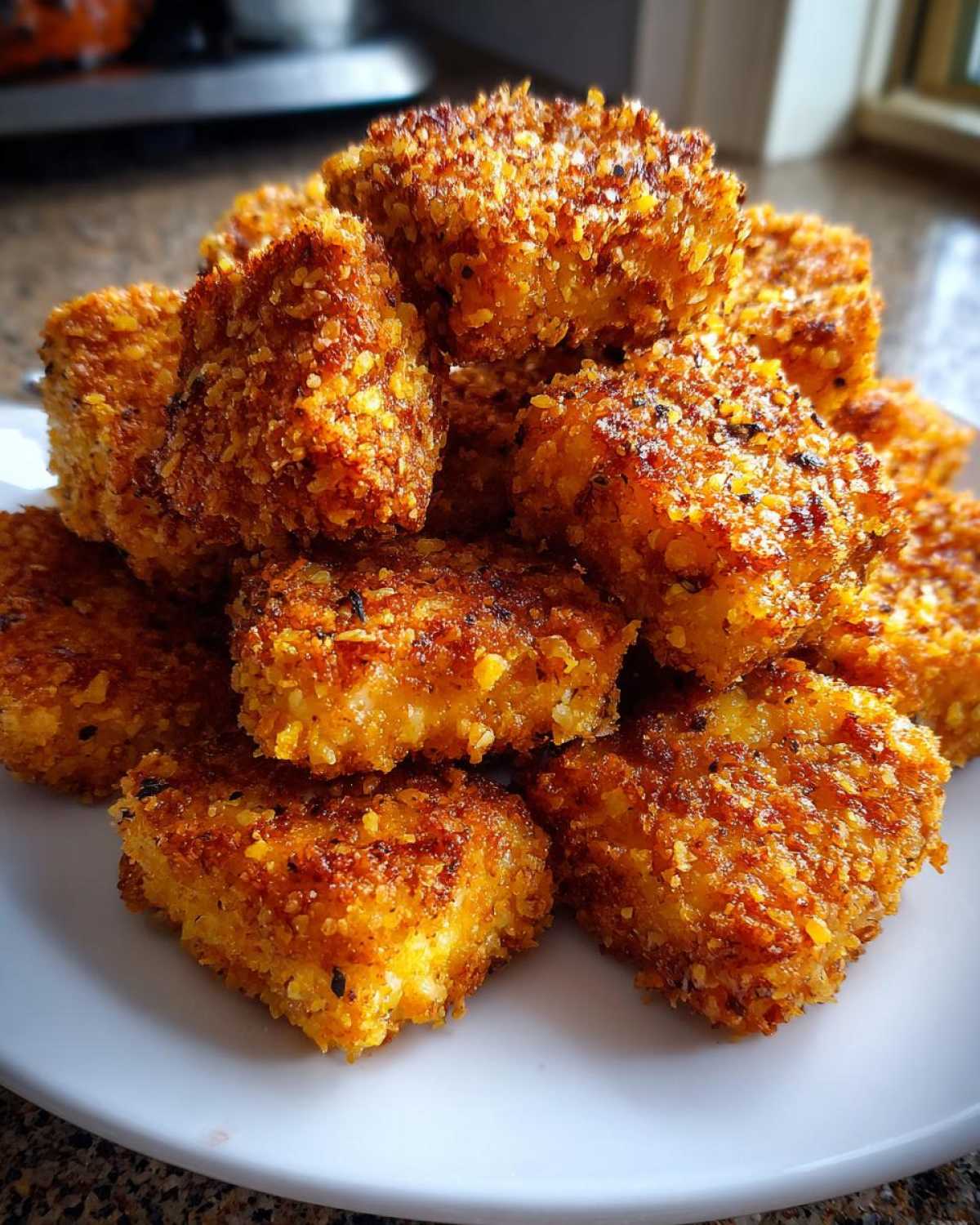 Crispy Baked Tofu Nuggets - detail 3