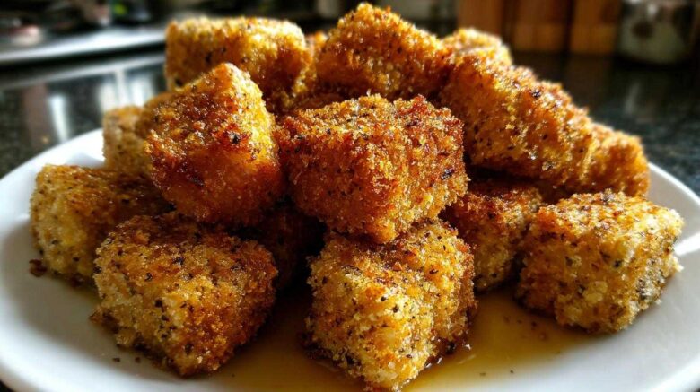 Crispy Baked Tofu Nuggets