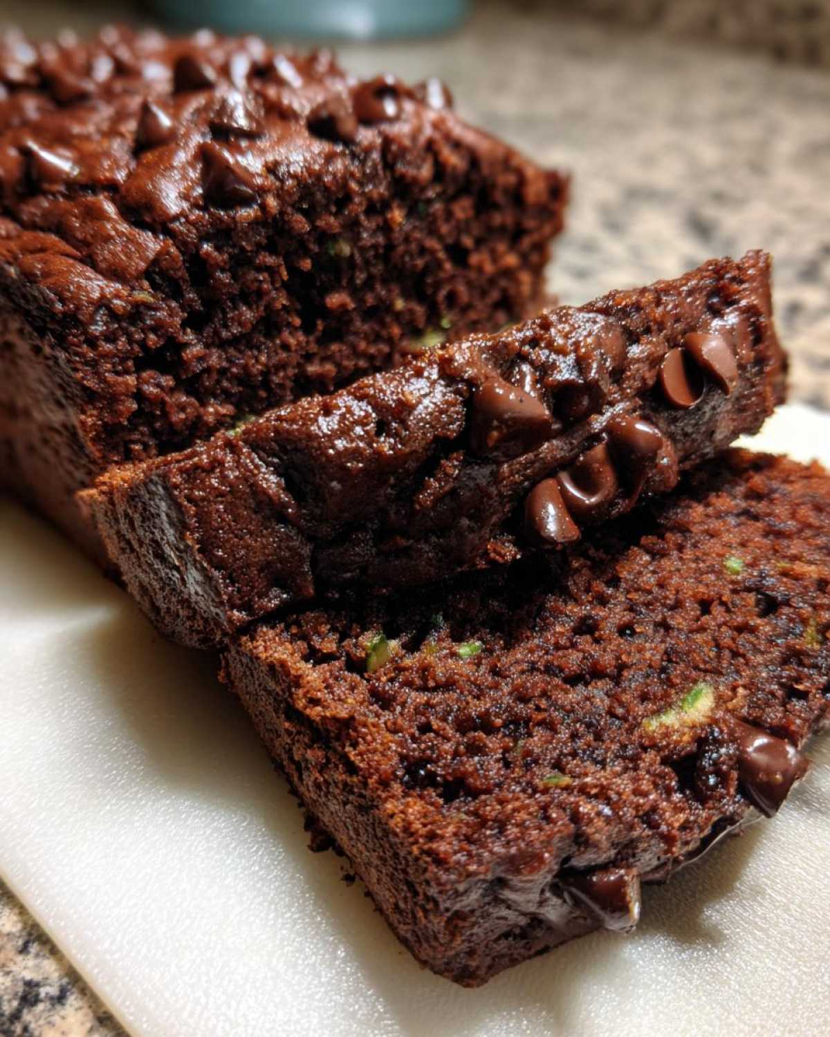 Double Chocolate Zucchini Bread - detail 3