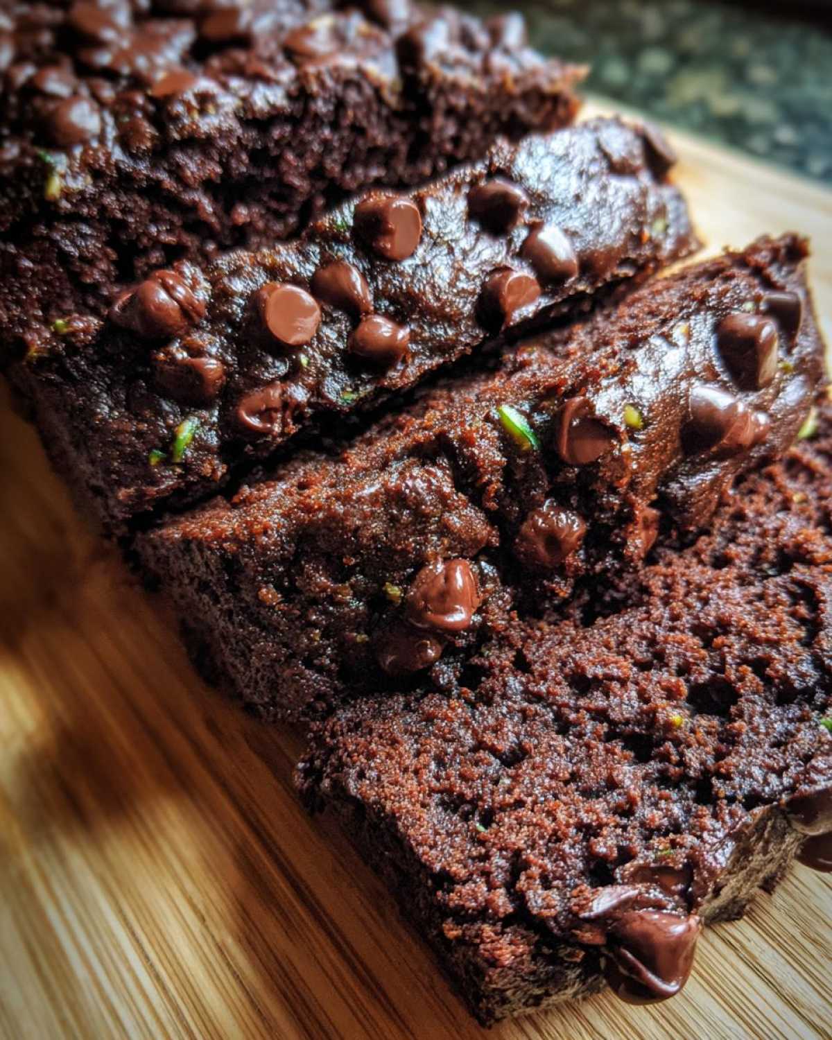 Double Chocolate Zucchini Bread - detail 1