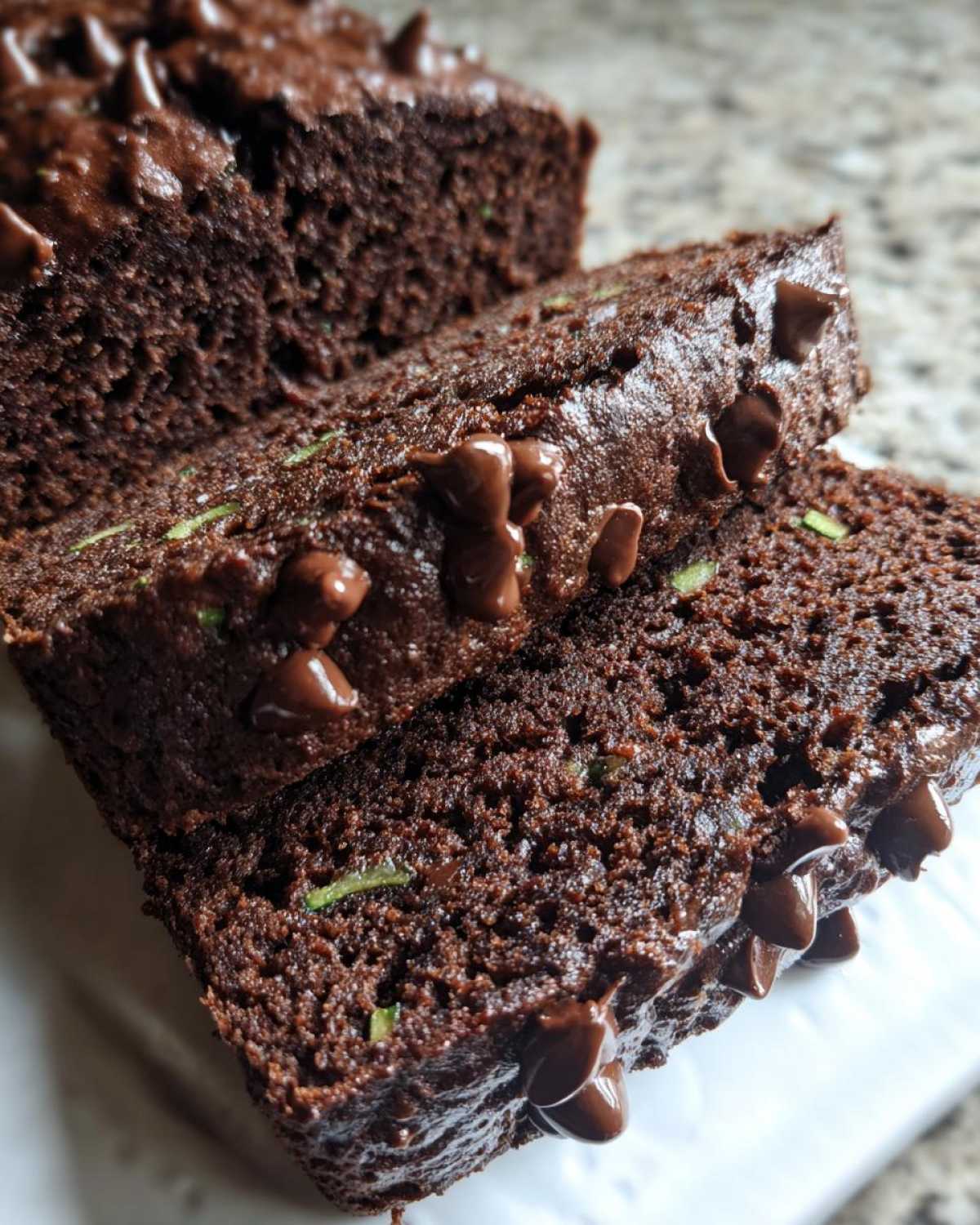 Double Chocolate Zucchini Bread - detail 4
