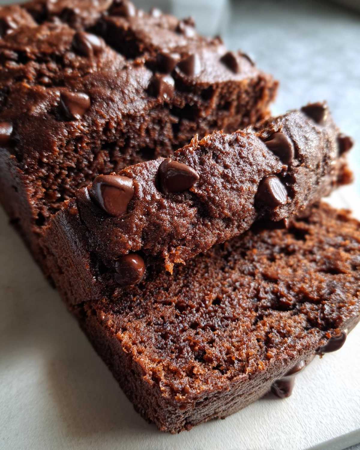 Double Chocolate Zucchini Bread - detail 2