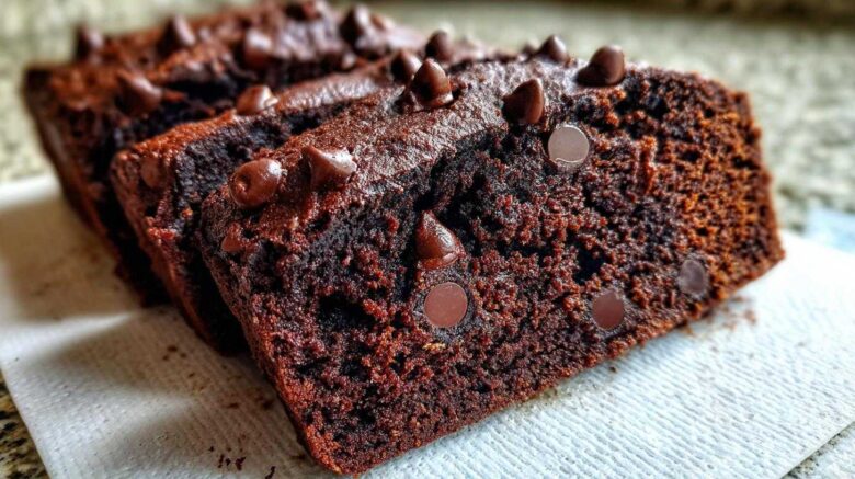 Double Chocolate Zucchini Bread