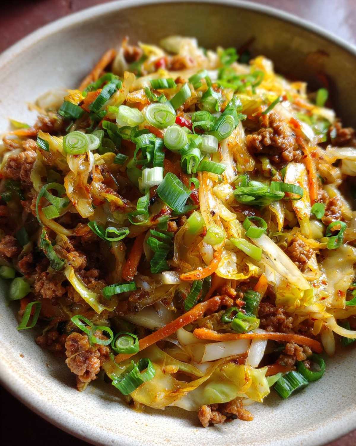 Egg Roll in a Bowl - detail 3
