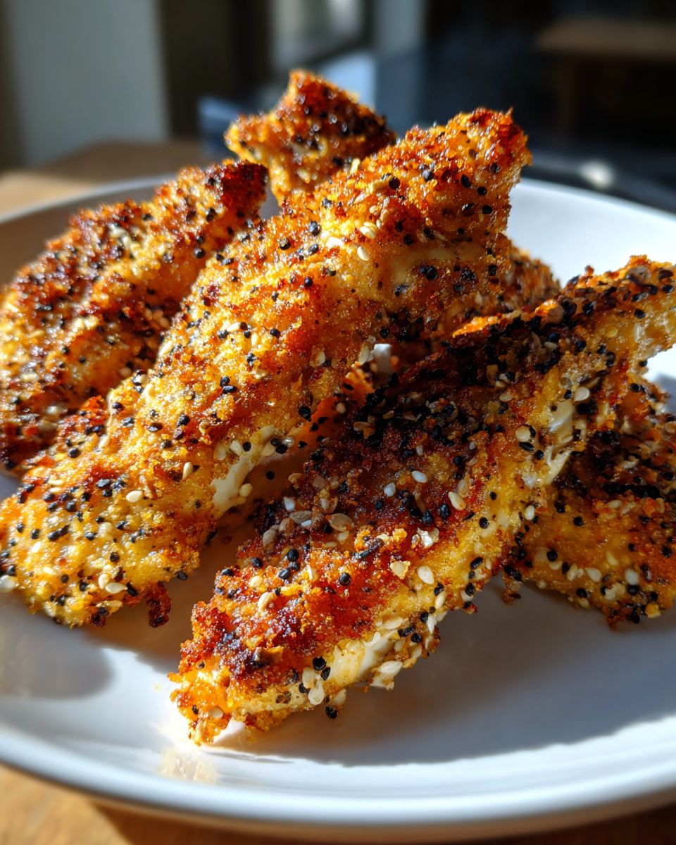 Everything Bagel Crusted Chicken Tenders - detail 2
