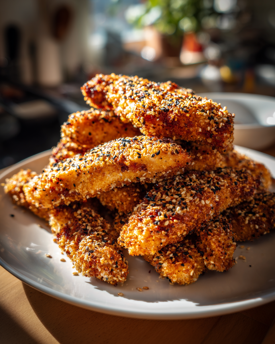 Everything Bagel Crusted Chicken Tenders - detail 3
