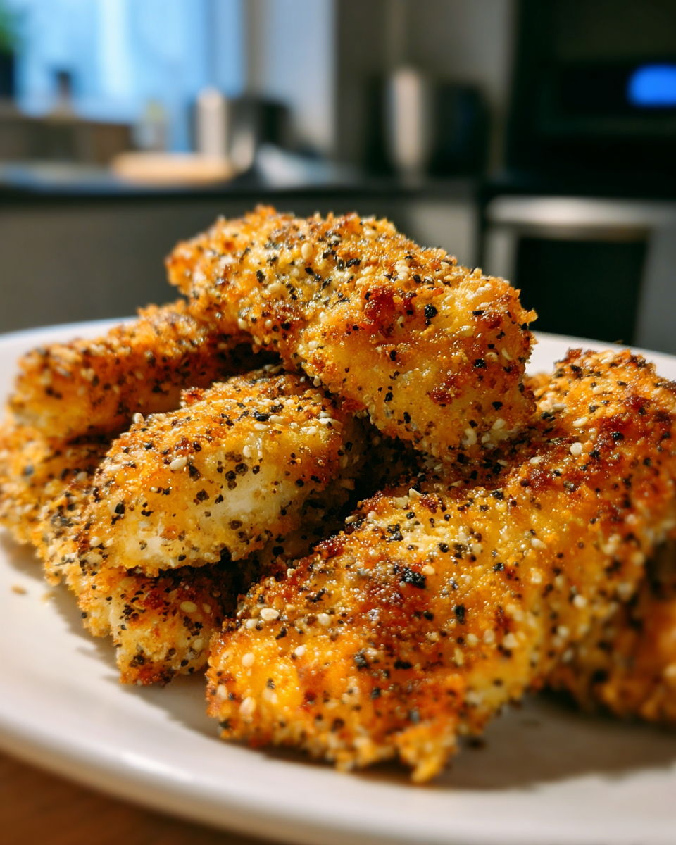 Everything Bagel Crusted Chicken Tenders - detail 4