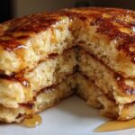 Fluffy Apple Cider Pancakes with a Twist