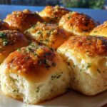 Garlic Herb Dinner Rolls from Scratch