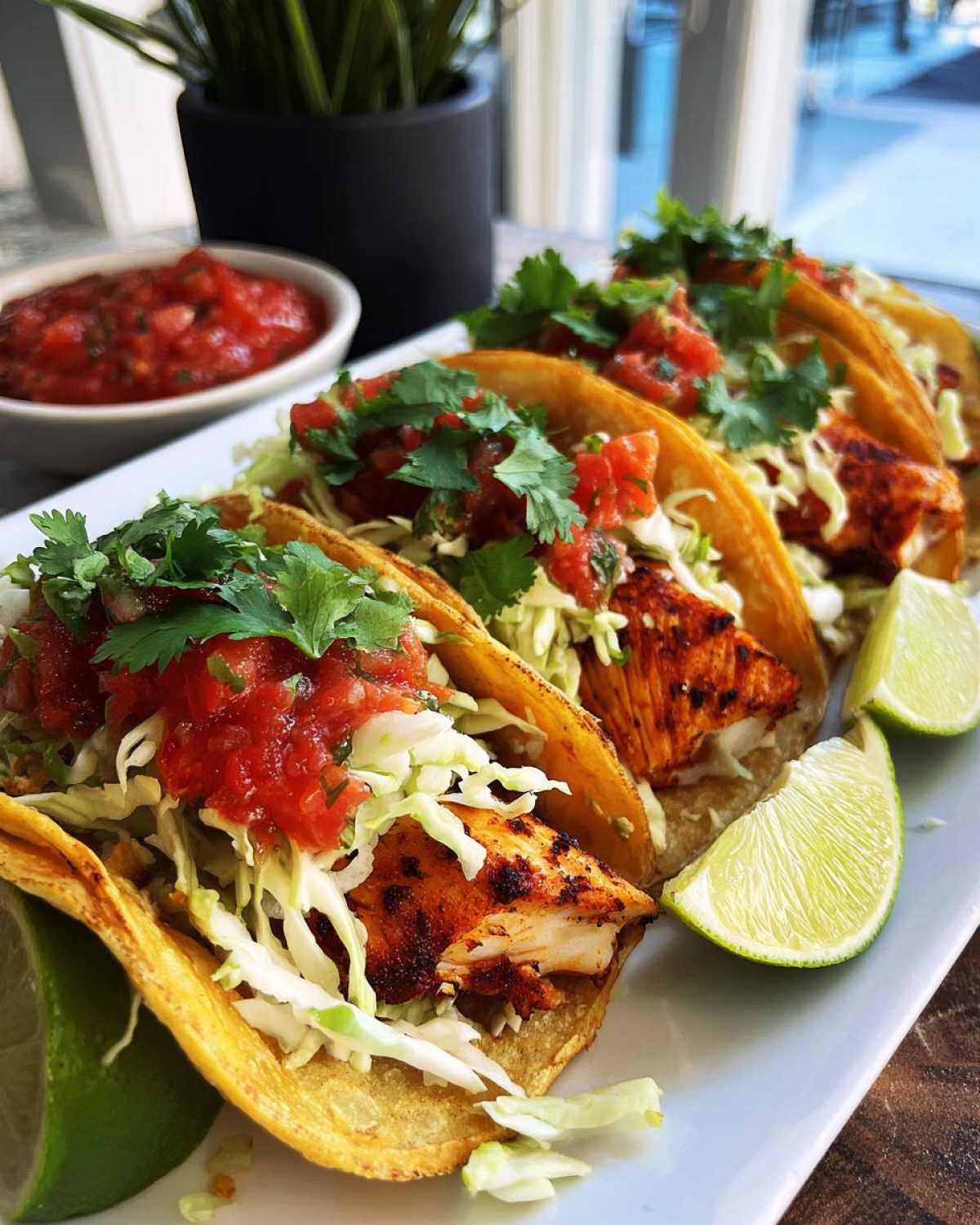 Garlic Lime Grilled Fish Tacos - detail 4