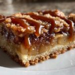 Gooey Caramel Apple Pie Bars