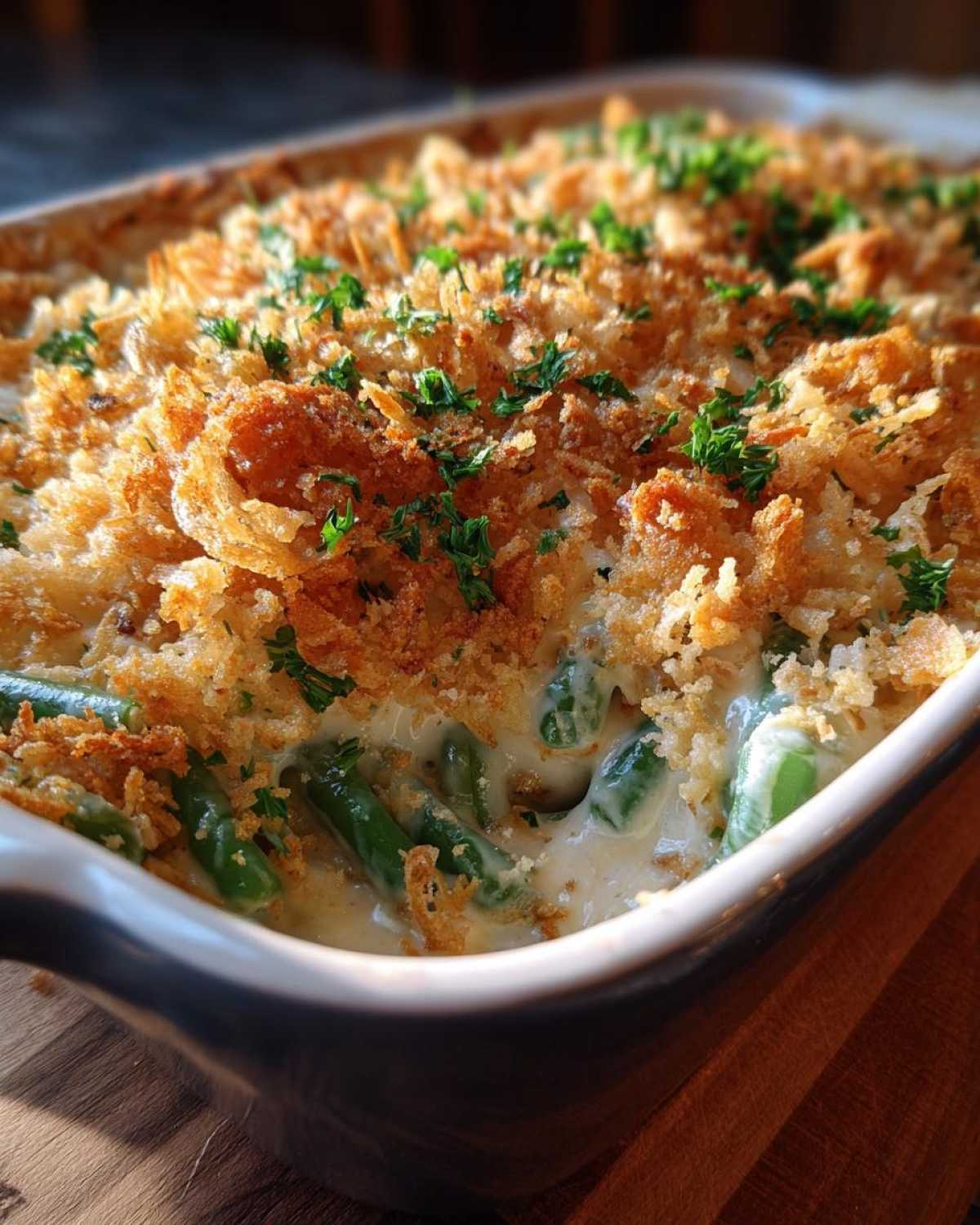 Green Bean Casserole from Scratch - detail 1