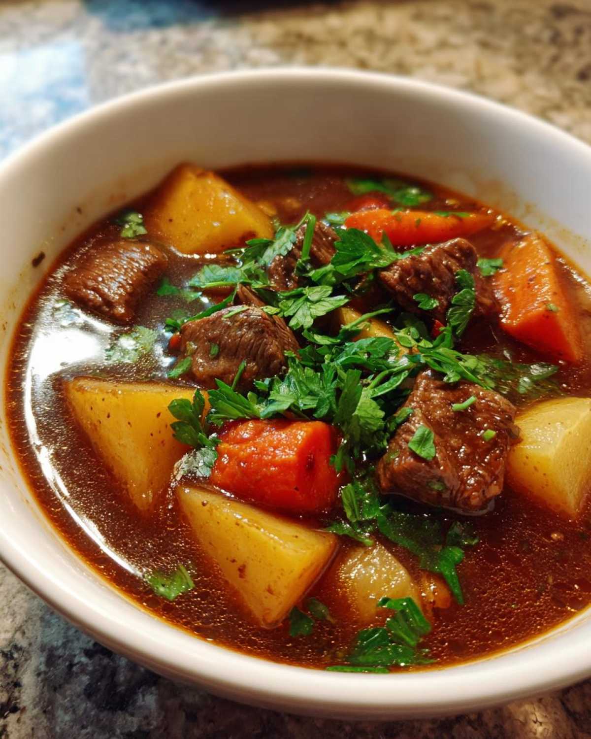Guinness Beef Stew with Potatoes - detail 2