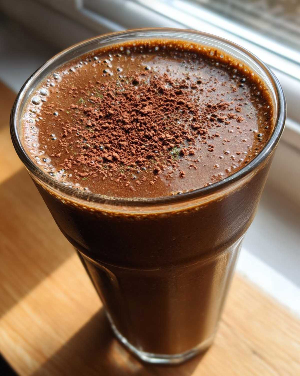 Hidden Spinach Chocolate Smoothie - detail 1