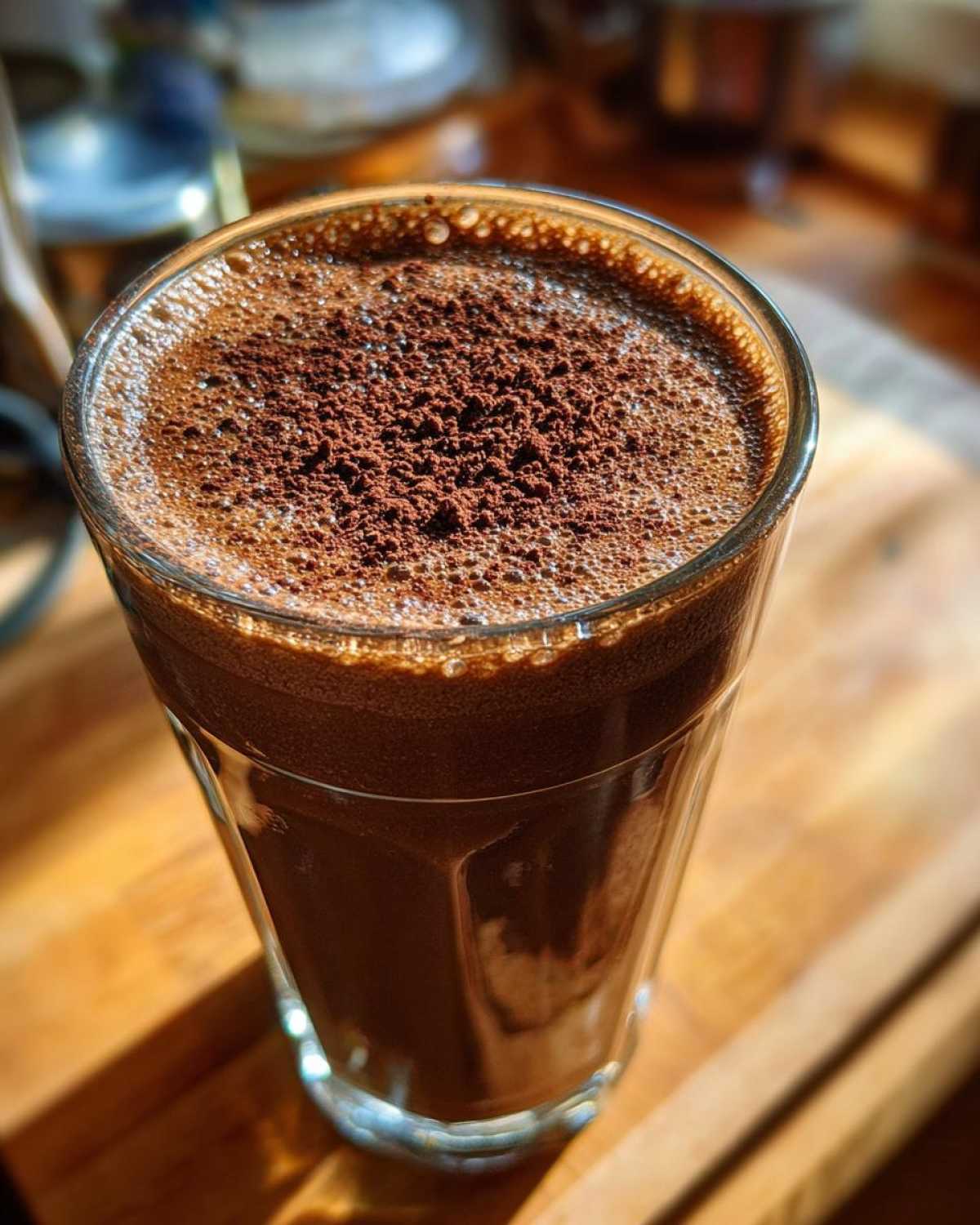 Hidden Spinach Chocolate Smoothie - detail 2