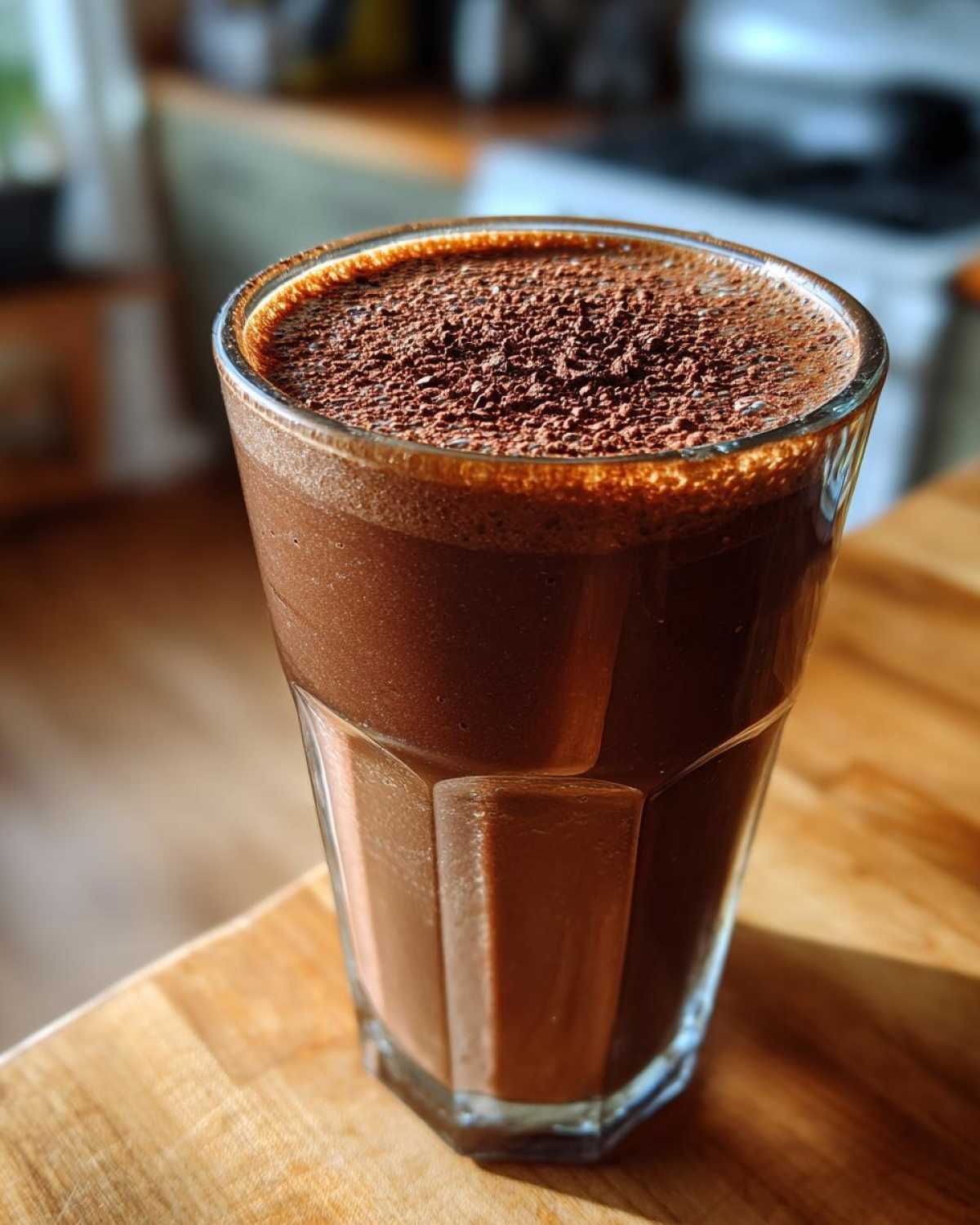 Hidden Spinach Chocolate Smoothie - detail 3