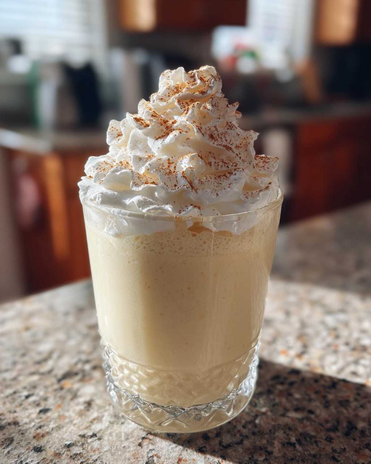 Holiday Eggnog Milkshake - detail 2