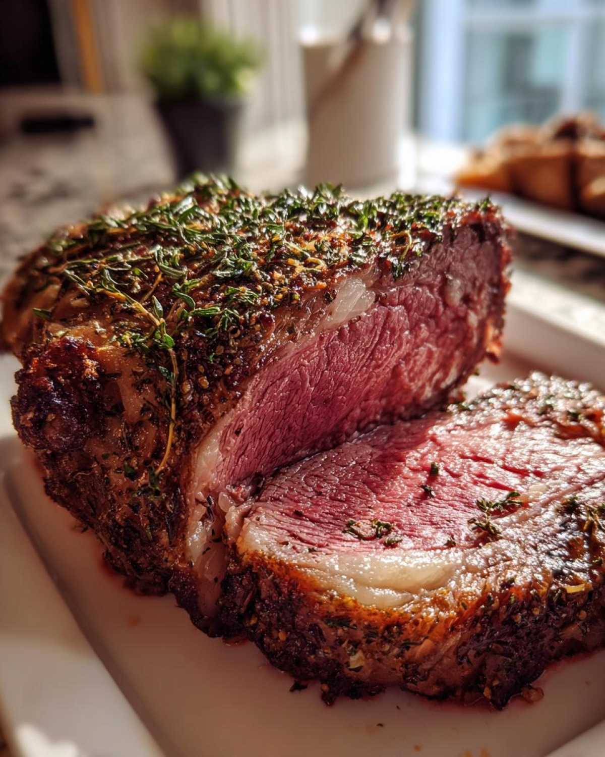 Holiday Prime Rib with Garlic Herb Crust - detail 4